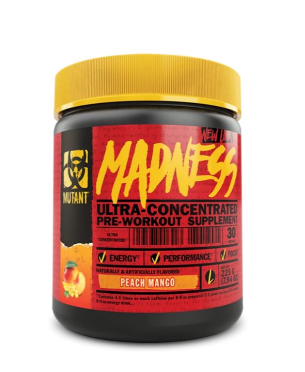 Mutant MADNESS 225g (30serv) - Peach Mango